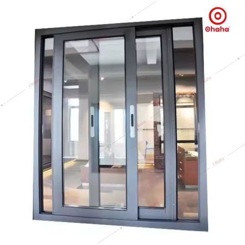 Cửa Nhôm Xingfa Cao Cấp OHAHA - Cửa đi lùa trượt 3 cánh CNXF004