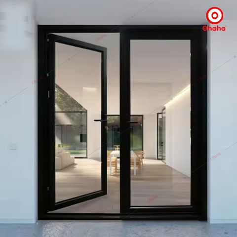 Cửa Nhôm Xingfa Cao Cấp OHAHA - Cửa đi mở quay 2 cánh CNXF001