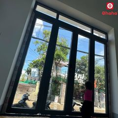 Cửa Nhôm Xingfa Cao Cấp OHAHA - Cửa đi mở quay 4 cánh CNXF005