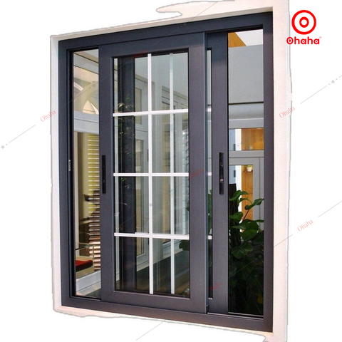 Cửa Nhôm Xingfa Cao Cấp OHAHA - Cửa sổ lùa trượt 2 cánh CSXF003