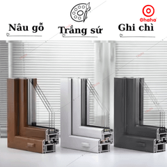 Cửa Nhôm Xingfa Cao Cấp OHAHA - Cửa sổ lùa trượt 2 cánh CSXF001