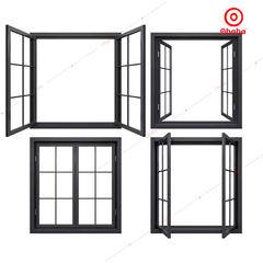 Cửa Nhôm Xingfa Cao Cấp OHAHA - Cửa sổ mở quay 2 cánh CSXF004
