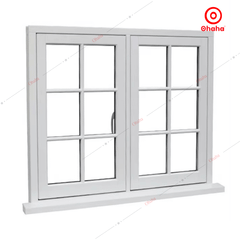 Cửa Nhôm Xingfa Cao Cấp OHAHA - Cửa sổ mở quay 2 cánh CSXF004