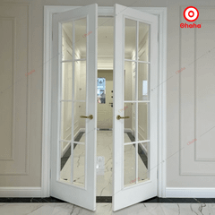 Cửa Nhôm Xingfa Cao Cấp OHAHA - Cửa đi mở quay 2 cánh CNXF007