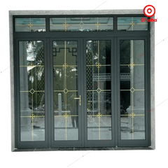 Cửa Nhôm Xingfa Cao Cấp OHAHA - Cửa đi mở quay 4 cánh CNXF008