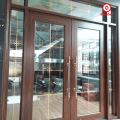 Cửa Nhôm Xingfa Cao Cấp OHAHA - Cửa đi mở quay 4 cánh CNXF008