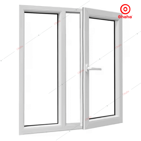 Cửa Nhôm Xingfa Cao Cấp OHAHA - Cửa sổ mở quay 2 cánh CSXF002