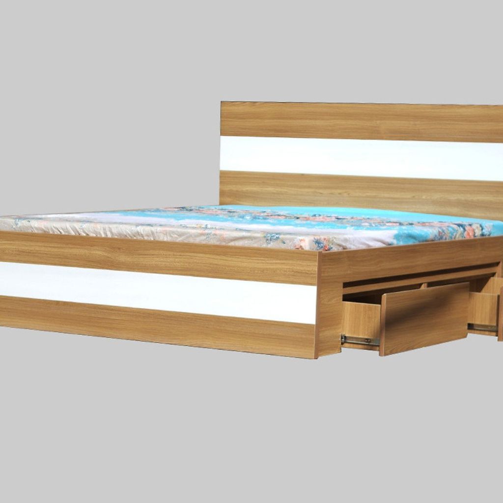 Giường ngủ gỗ công nghiệp cao cấp OHAHA  - GC023
