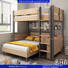 Giường tầng thông minh cao cấp Ohaha - FunyKid 02