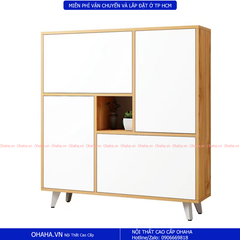 Tủ giày gỗ cao cấp Square 02 Ohaha - SQ02