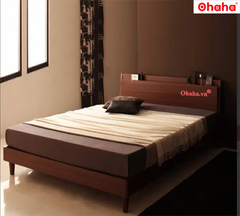 Giường ngủ gỗ công nghiệp cao cấp OHAHA  - GC037