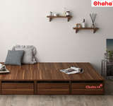 Giường ngủ gỗ công nghiệp cao cấp kiểu hộp OHAHA  - GC044 - 02