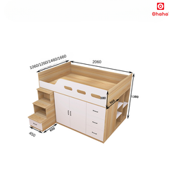 Giường tầng thông minh đa năng Ohaha - GTĐN031
