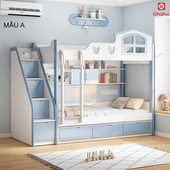 Giường tầng thông minh hiện đại cao cấp Ohaha - GTHĐ034