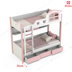 Giường tầng thông minh hiện đại cao cấp Ohaha - GTHĐ034