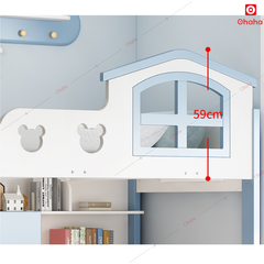 Giường tầng thông minh hiện đại cao cấp Ohaha - GTHĐ034