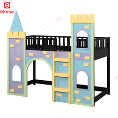 Giường tầng sắt lâu đài Ohaha - GTS045
