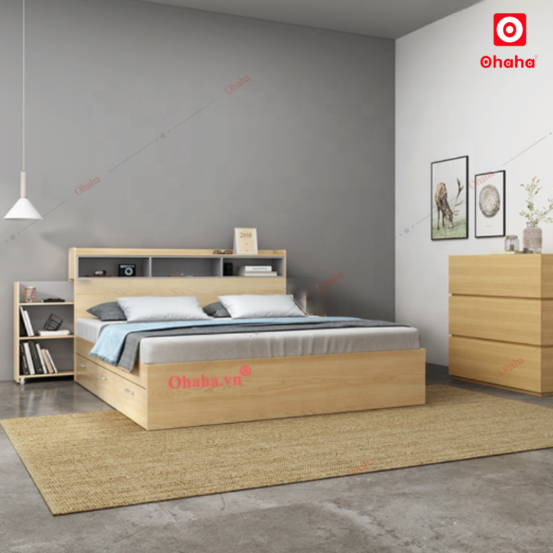 Giường ngủ thông minh Ohaha - Best seller - GC034