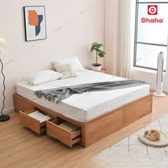 Giường ngủ gỗ công nghiệp cao cấp Ohaha - GC051