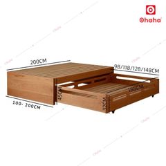 Giường ngủ gỗ công nghiệp cao cấp Ohaha - GC052