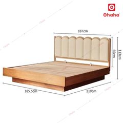 Giường ngủ gỗ công nghiệp cao cấp Ohaha - GC054