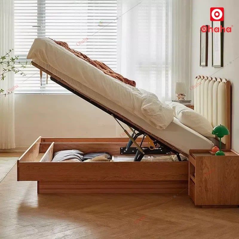 Giường ngủ gỗ công nghiệp cao cấp Ohaha - GC054