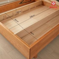 Giường ngủ gỗ công nghiệp cao cấp Ohaha - GC055