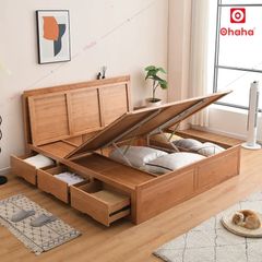 Giường ngủ gỗ công nghiệp cao cấp Ohaha - GC057