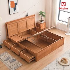 Giường ngủ gỗ công nghiệp cao cấp Ohaha - GC057