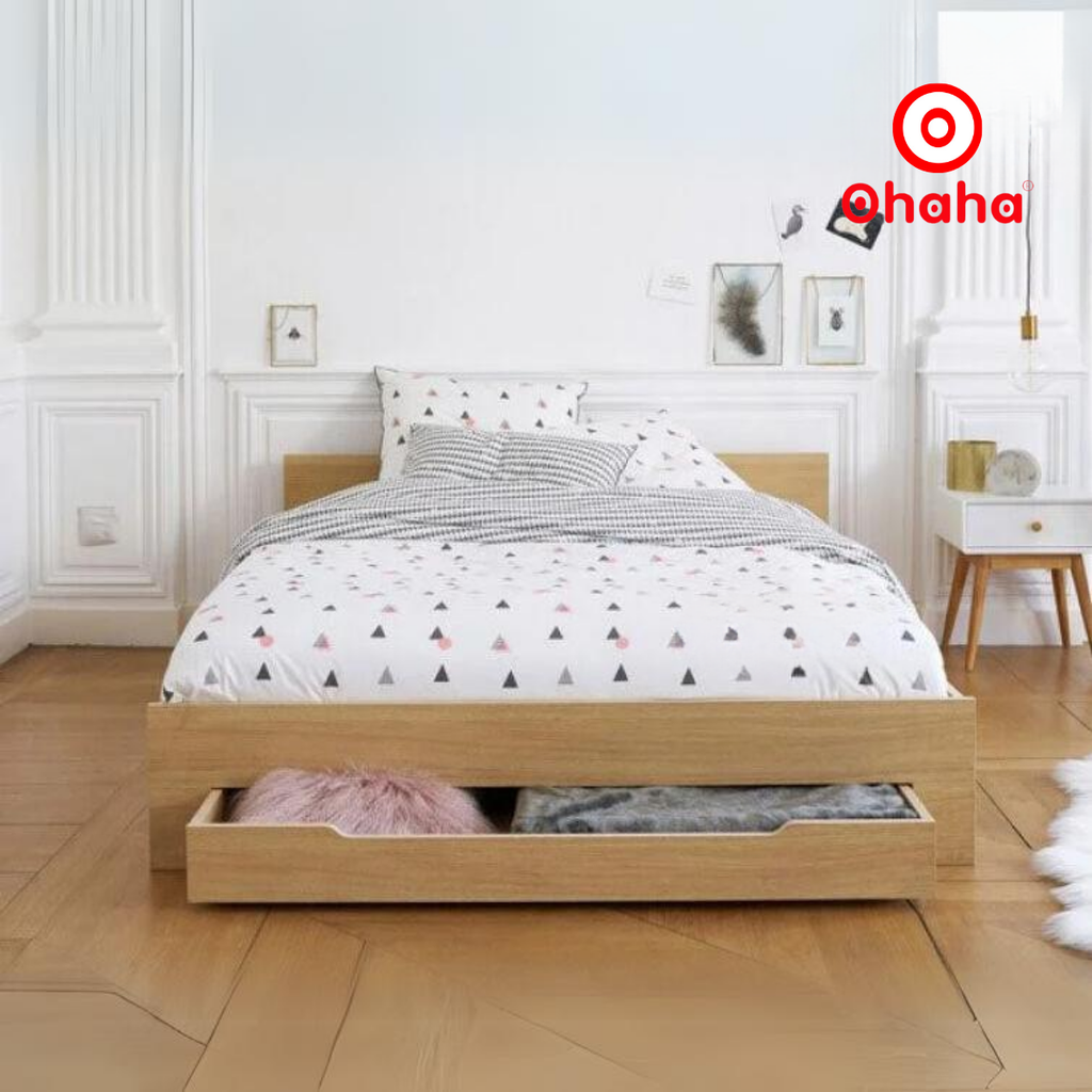 Giường ngủ gỗ công nghiệp cao cấp Ohaha - GC003