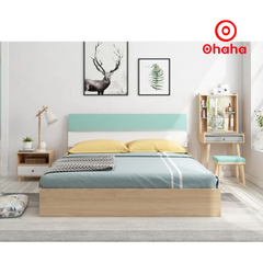 Giường ngủ gỗ cao cấp Ohaha - GC010