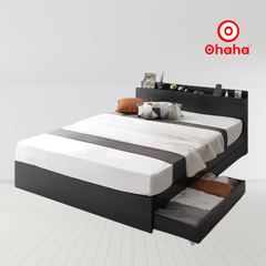 Giường ngủ gỗ công nghiệp cao cấp Ohaha - GC014
