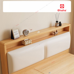 Giường ngủ gỗ công nghiệp bọc nệm Ohaha - GC058