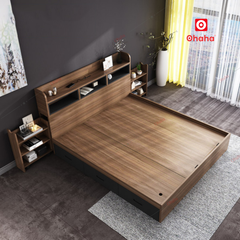 Giường ngủ gỗ công nghiệp Ohaha - GC059