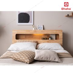 Giường ngủ gỗ tự nhiên cao cấp Ohaha - GGTN001