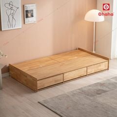 Giường ngủ gỗ tự nhiên cao cấp Ohaha - GGTN002