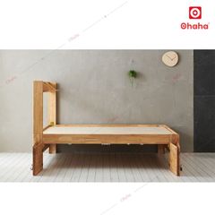 Giường ngủ gỗ tự nhiên cao cấp Ohaha - GGTN004