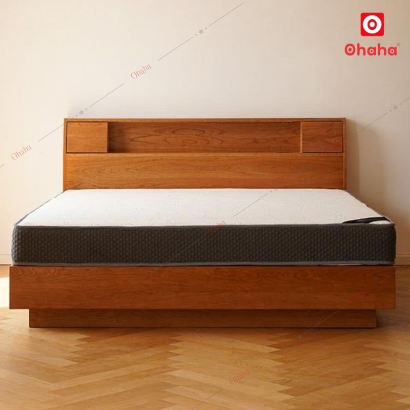 Giường ngủ gỗ công nghiệp cao cấp Ohaha - GC053