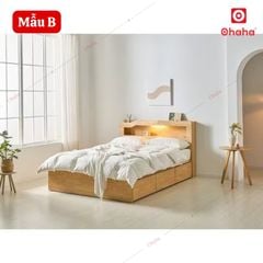 Giường ngủ gỗ tự nhiên cao cấp Ohaha - GGTN005