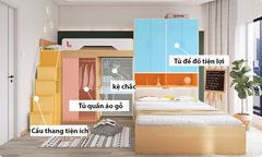 Giường tầng thông minh cao cấp Ohaha - GTCC003