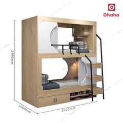 Giường tầng cao cấp Ohaha - GT003