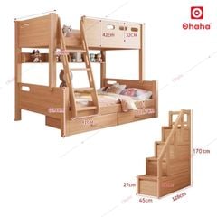 Giường tầng cao cấp Ohaha - GT004