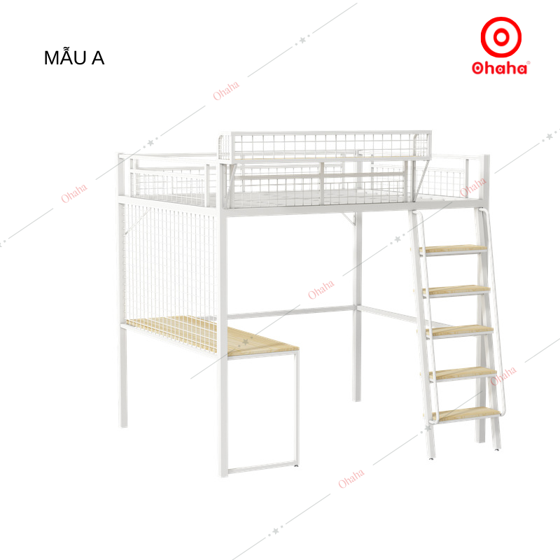 Giường tầng thông minh khung sắt Ohaha - GTS040