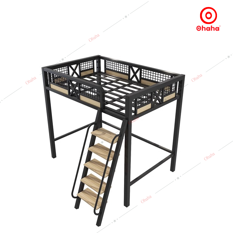 Giường tầng thông minh khung sắt Ohaha - GTS041