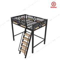 Giường tầng thông minh khung sắt Ohaha - GTS041