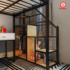 Giường tầng thông minh khung sắt Ohaha - GTS043