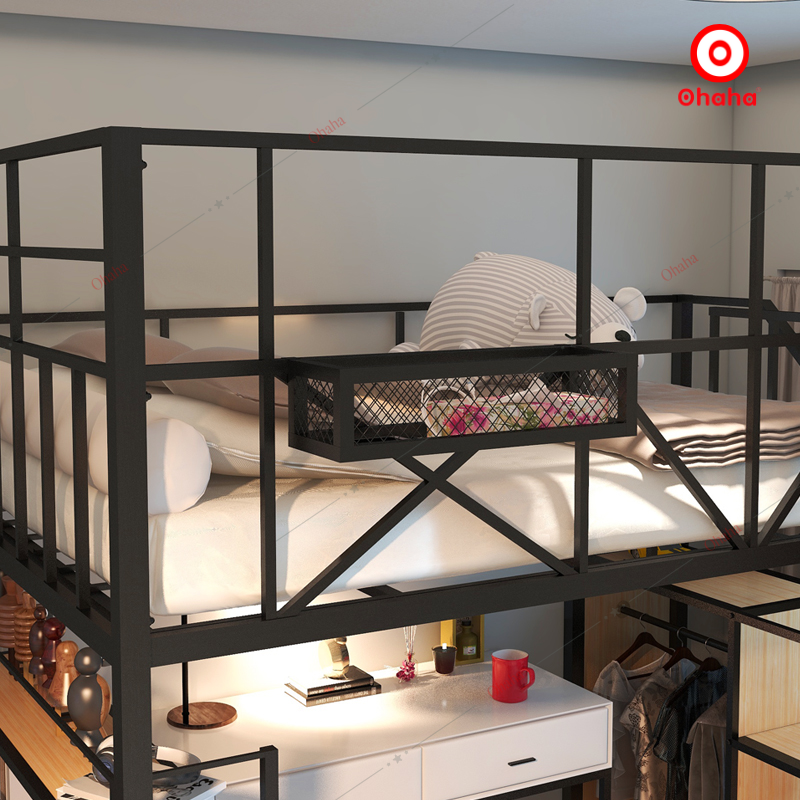 Giường tầng thông minh khung sắt Ohaha - GTS043