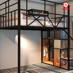 Giường tầng thông minh khung sắt Ohaha - GTS043