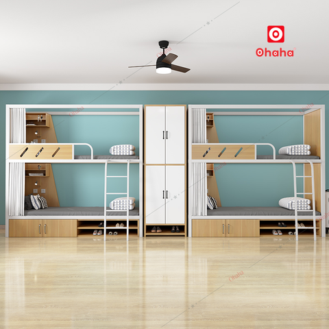 Giường tầng thông minh khung sắt Ohaha - GTS045