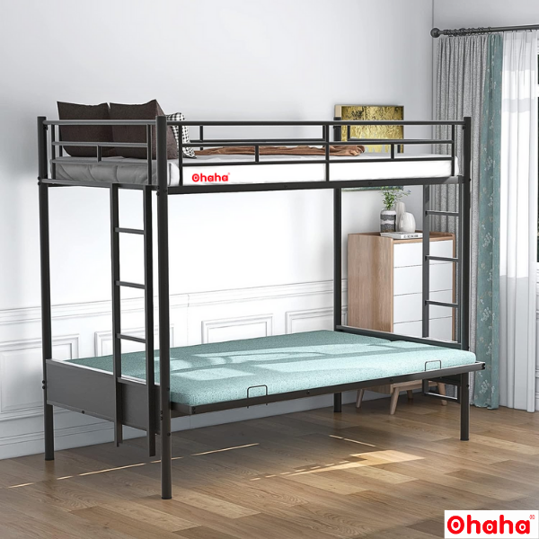 Giường tầng thông minh khung sắt Ohaha - GTS020